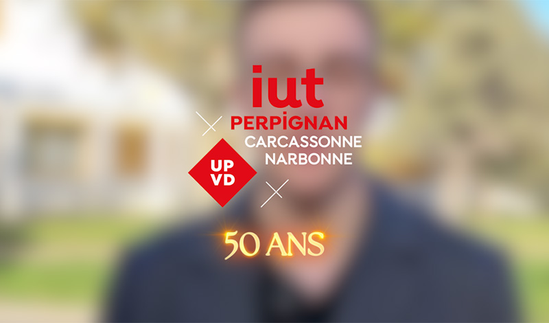 Je suis à l’IUT de Perpignan, bien sûr que…